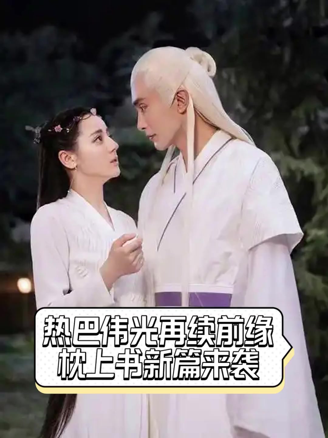 热巴伟光再续前缘,枕上书新篇来袭