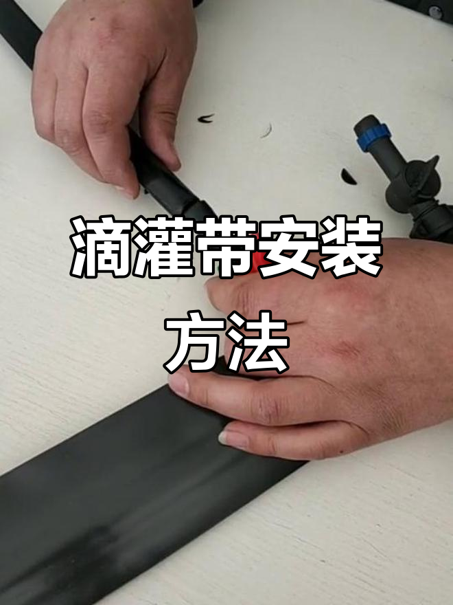 滴灌带安装技巧,三种打孔器详解