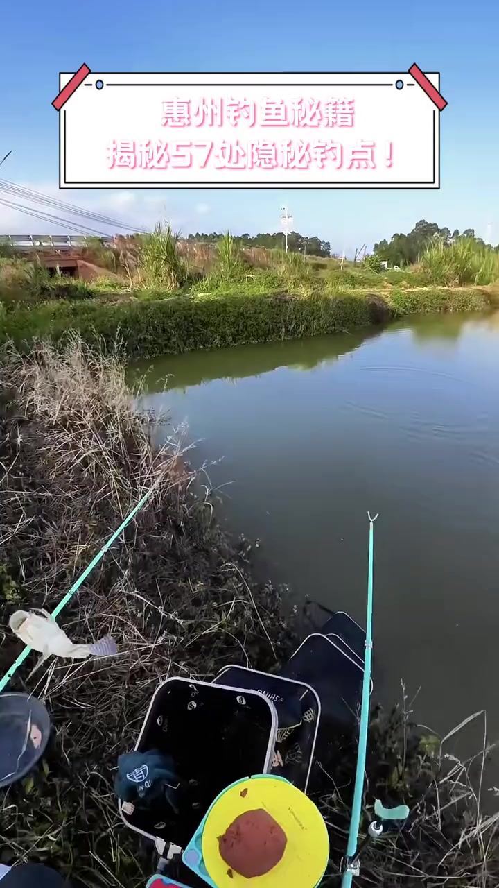 惠州水库钓鱼地点图片