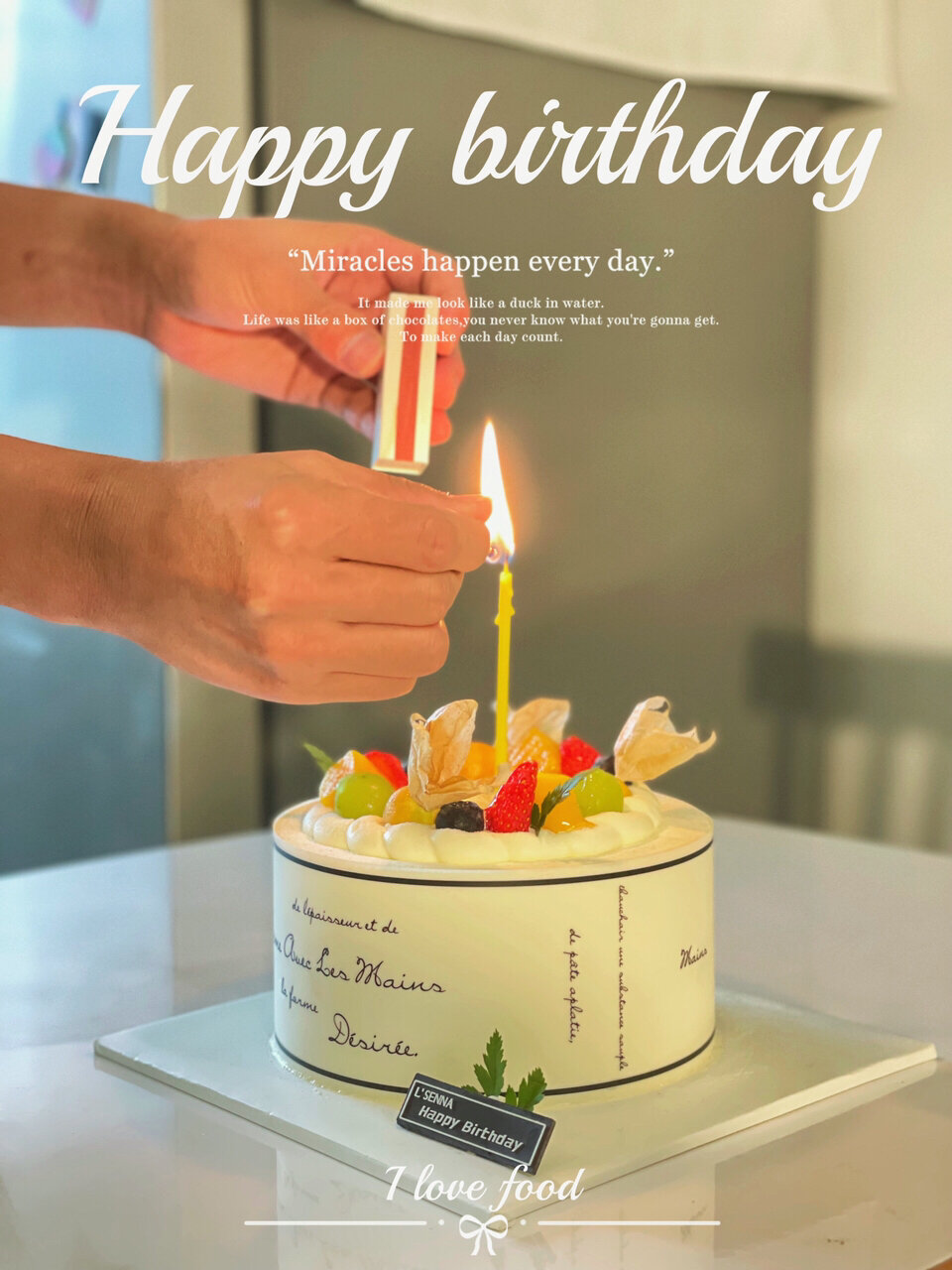 生日蛋糕这样拍氛围感满满赞爆朋友圈