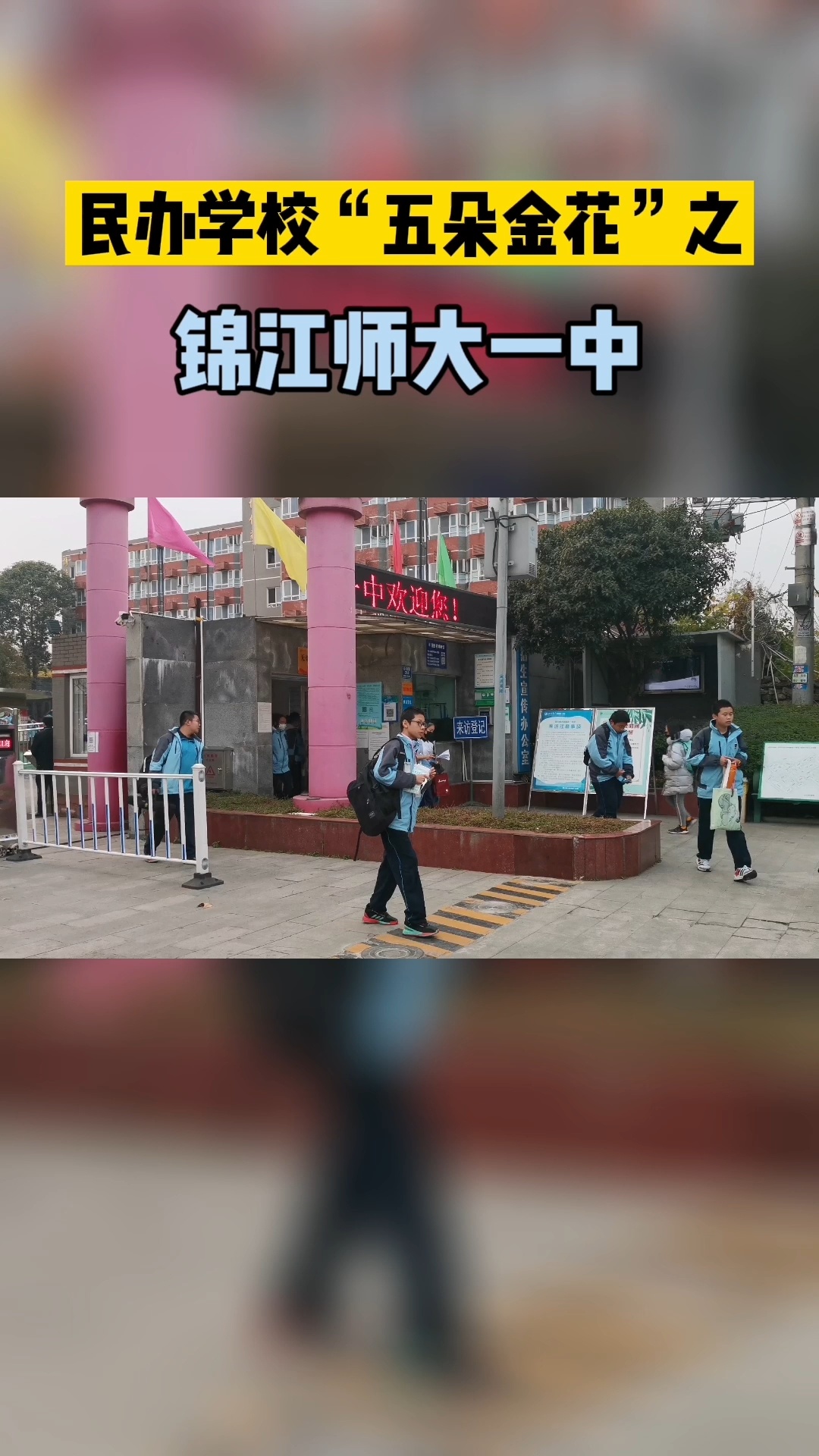 师大一中锦江校区小学图片