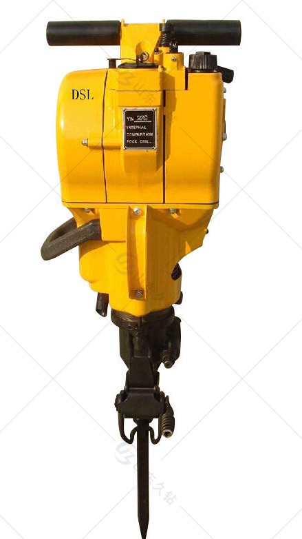 手持式内燃凿岩机小型岩石钻孔机yn27c便携式凿岩钻机