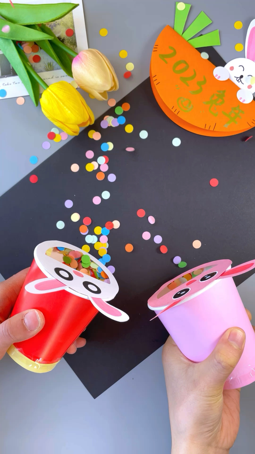 小朋友放鞭炮是很危险的试试跟孩子做一个自制礼炮吧好玩又有趣还-度