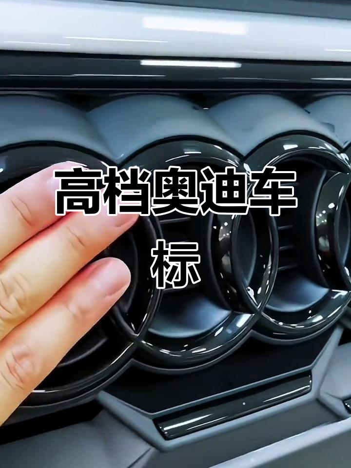 奥迪车标:高档大气,彰显尊贵身份