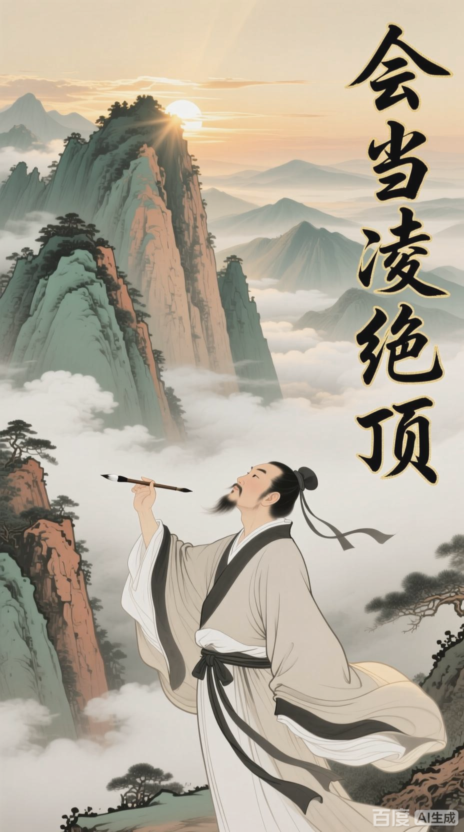 杜甫《望岳》:咏泰山之豪情