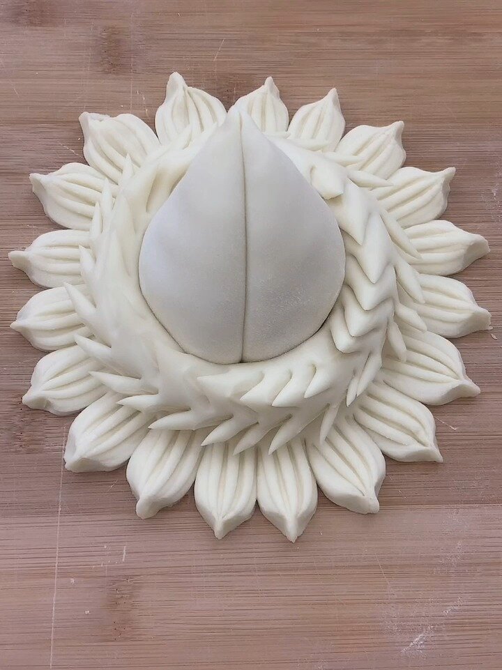 生日寿桃 花样馒头 面食制作