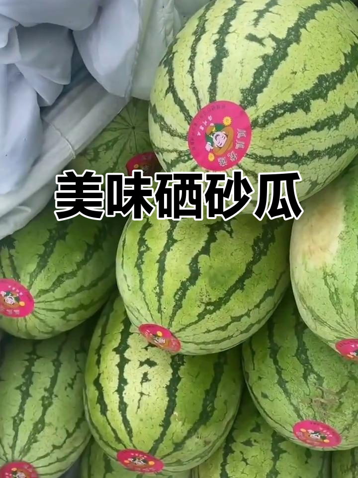 超好吃的硒砂瓜,口感无敌!