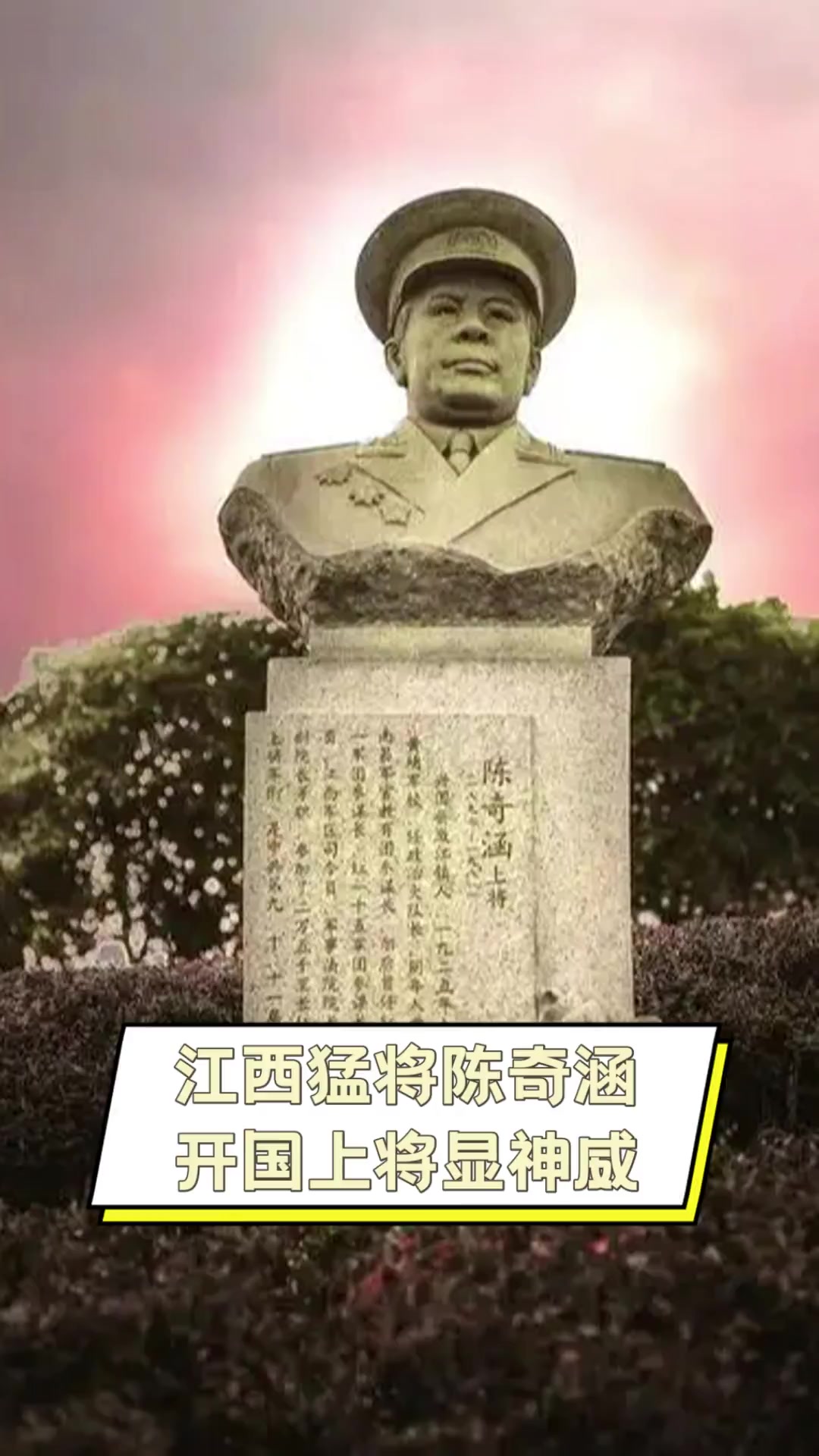 江西猛将陈奇涵,开国上将显神威