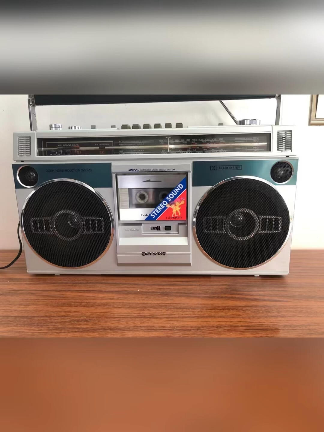 经典三洋单卡收录机 功能巅峰状态 成色不错 音质嘎嘎