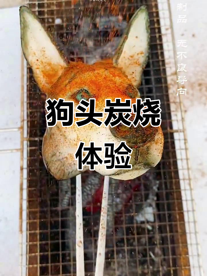 炭烤狗头,味道如何?