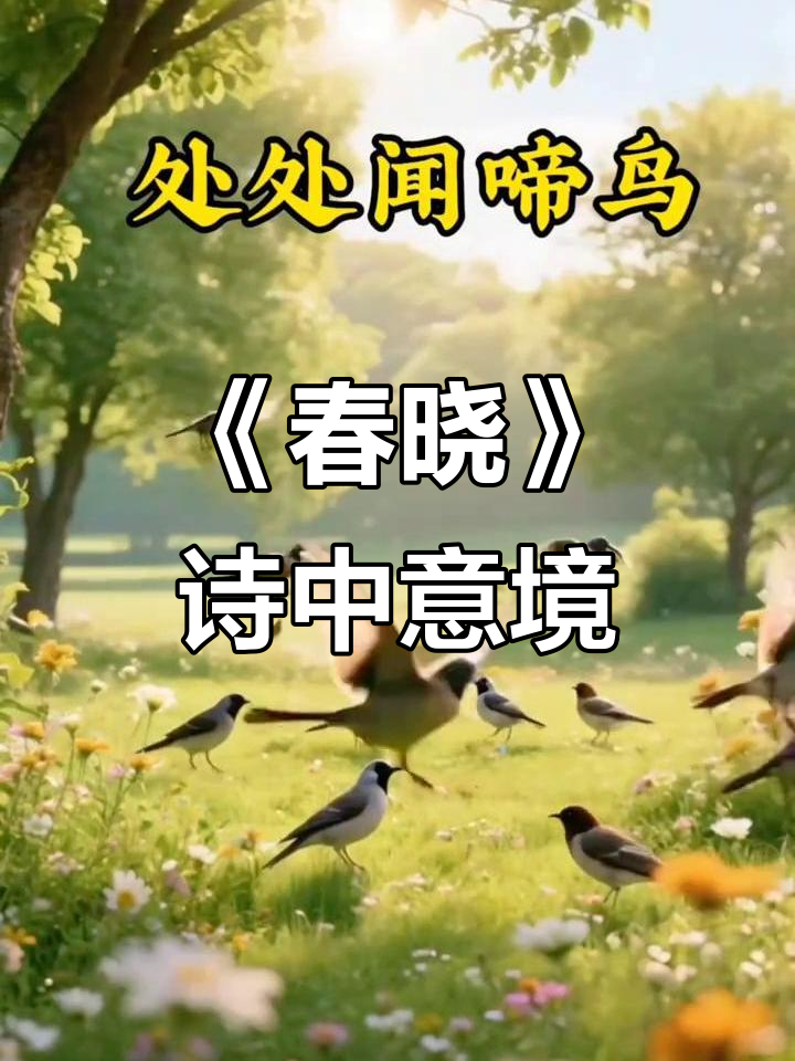 春眠不觉晓,处处闻啼鸟:孟浩然《春晓》的诗意与音乐