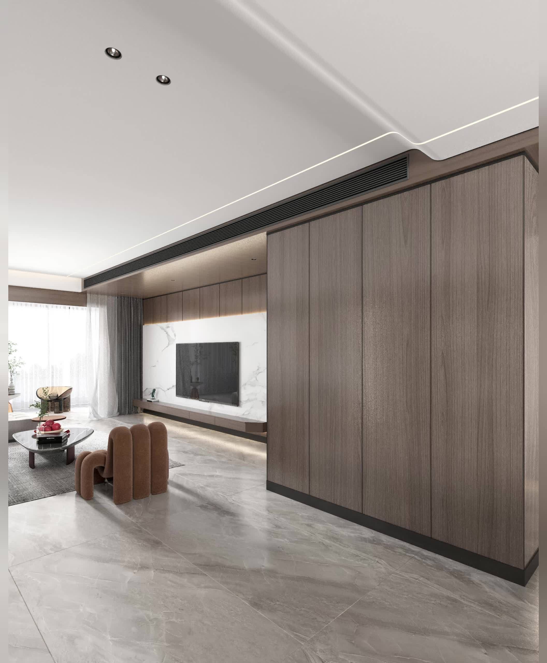 墙板|来抄作业,木饰面真的很有高级感 护墙板 室内设计 源头工厂 装修