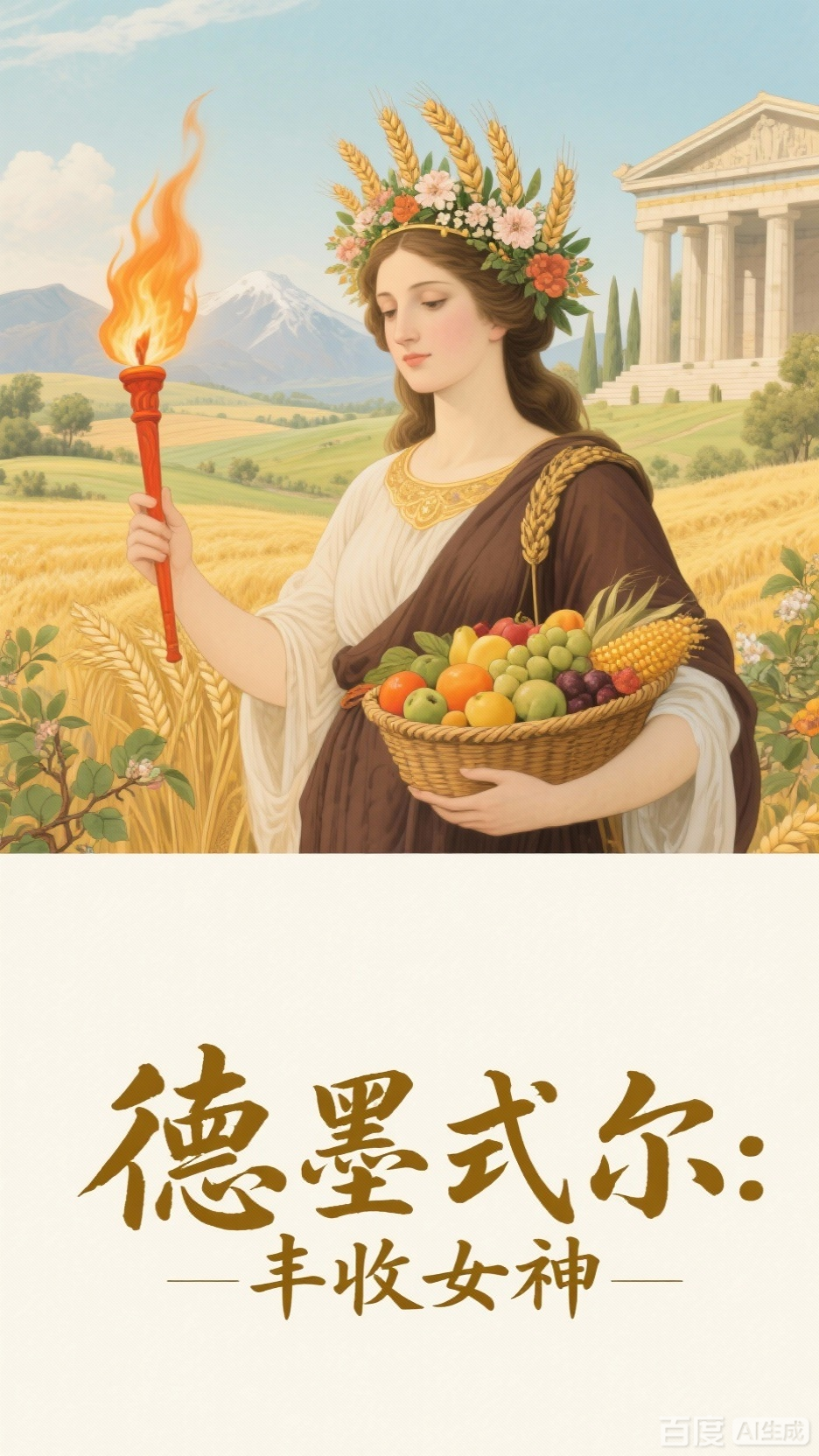 德墨忒尔:农业女神的奥秘