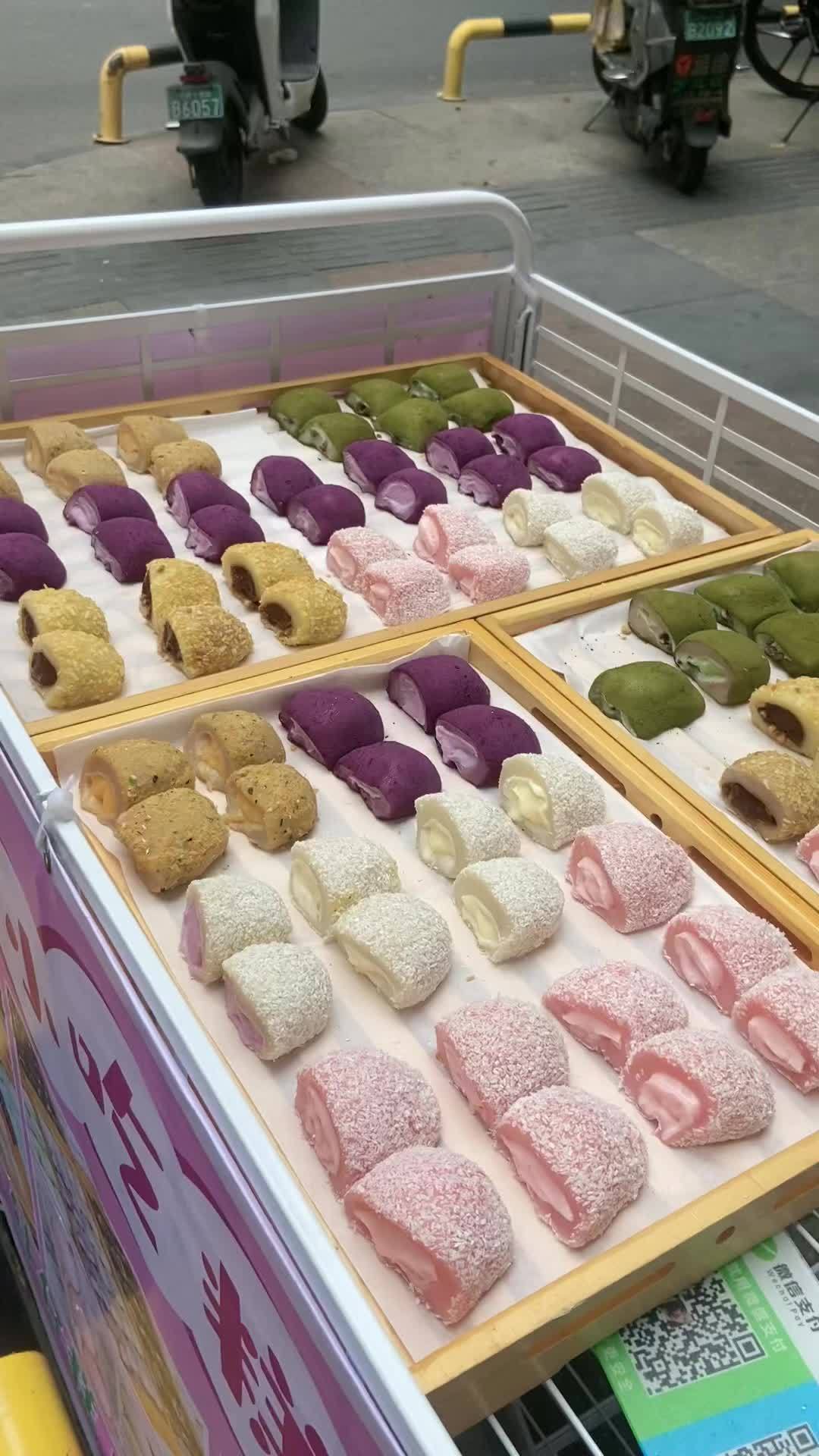 七彩果甜品图片