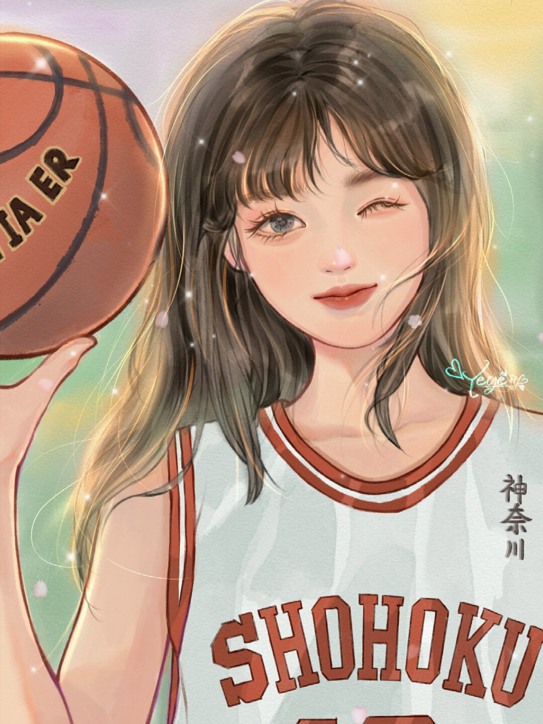 赤木晴子灌篮高手闺蜜头像