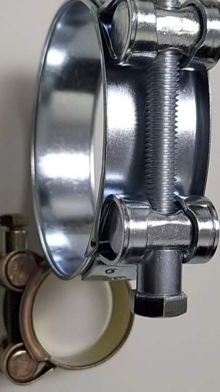 不锈钢强力沟槽双钢丝卡箍德式喉箍美式管箍单耳双耳管夹铸铁管束-度