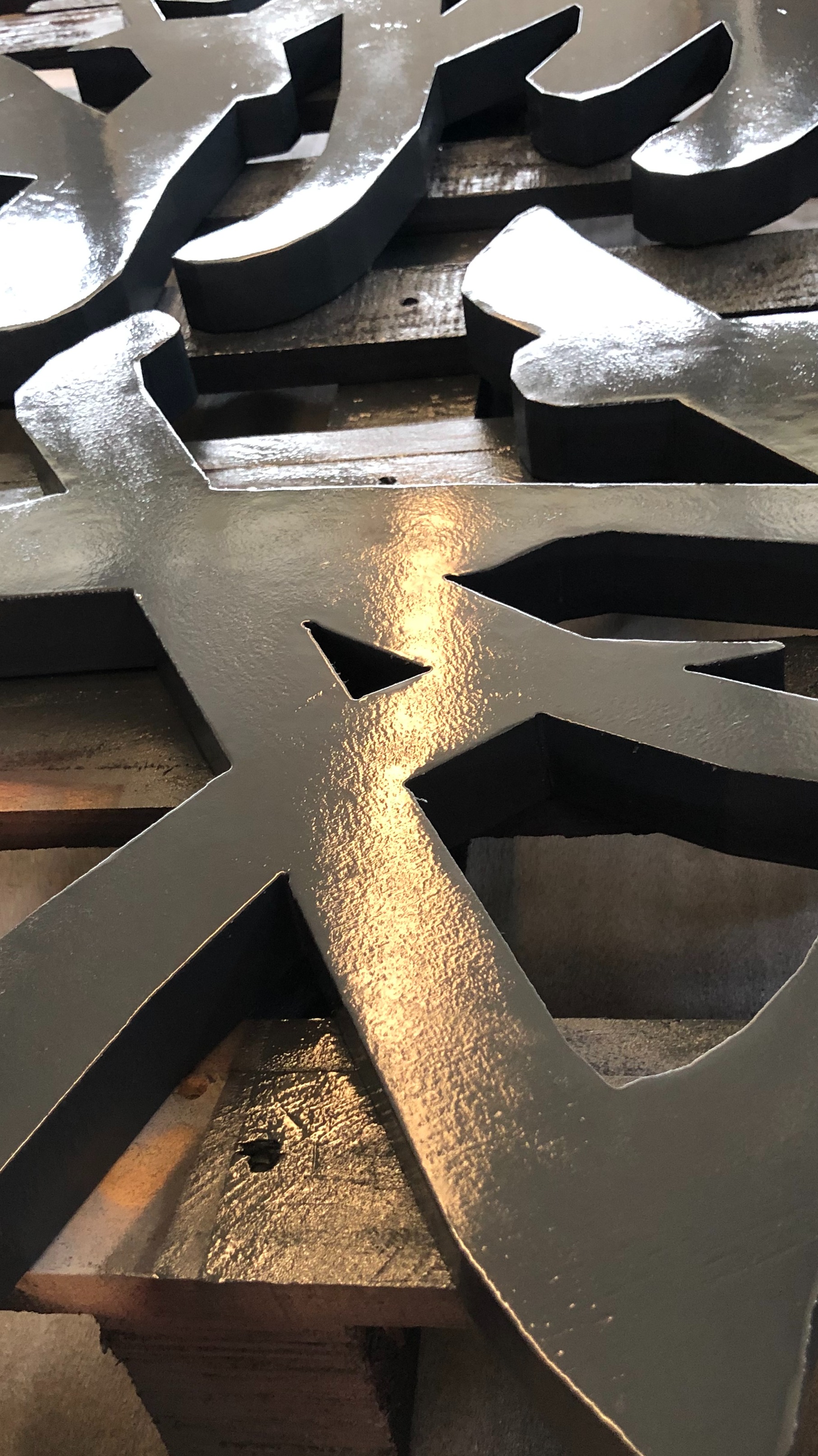 耐候钢立体字 锈钢板4mm字体