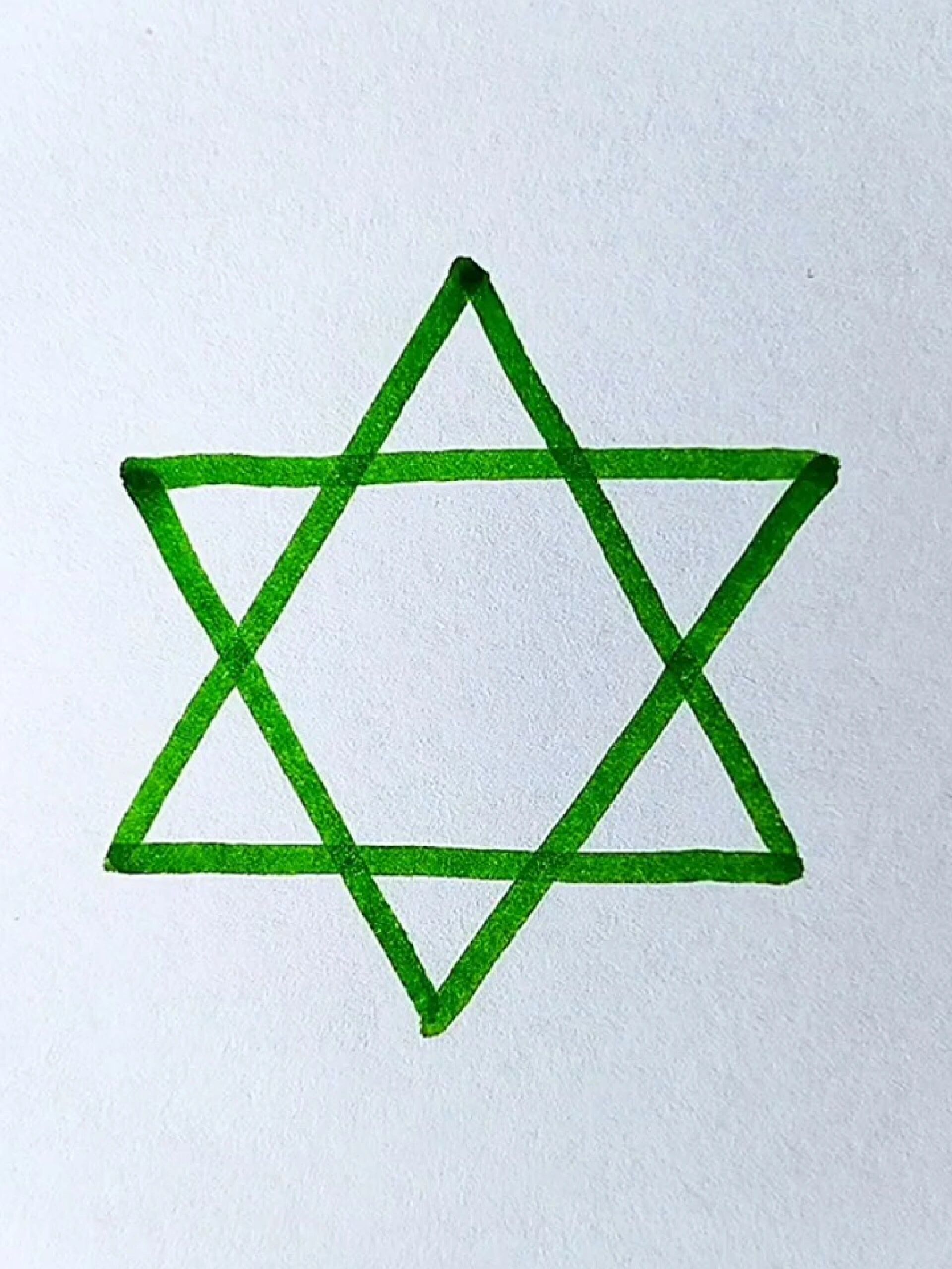 六角形这样画秒会