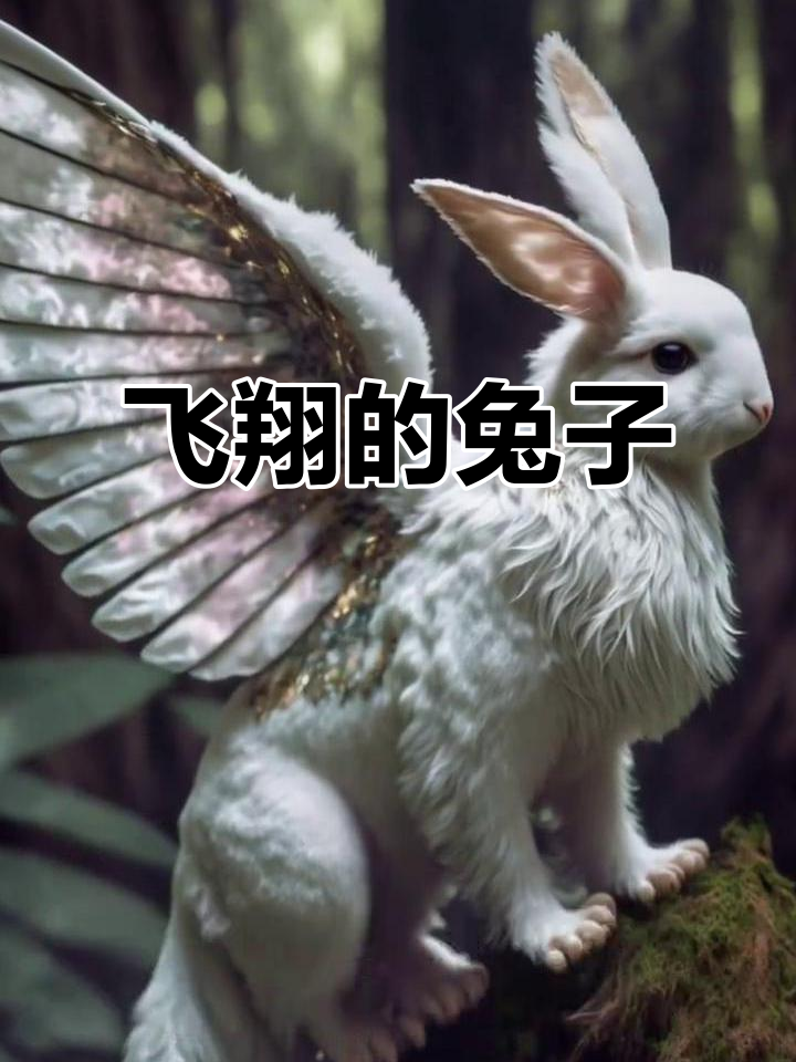 白玉兔:会飞的兔子,翅膀助它跳跃高飞