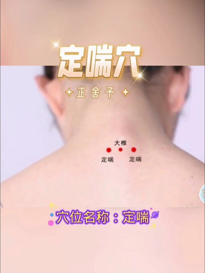 穴位定喘穴
