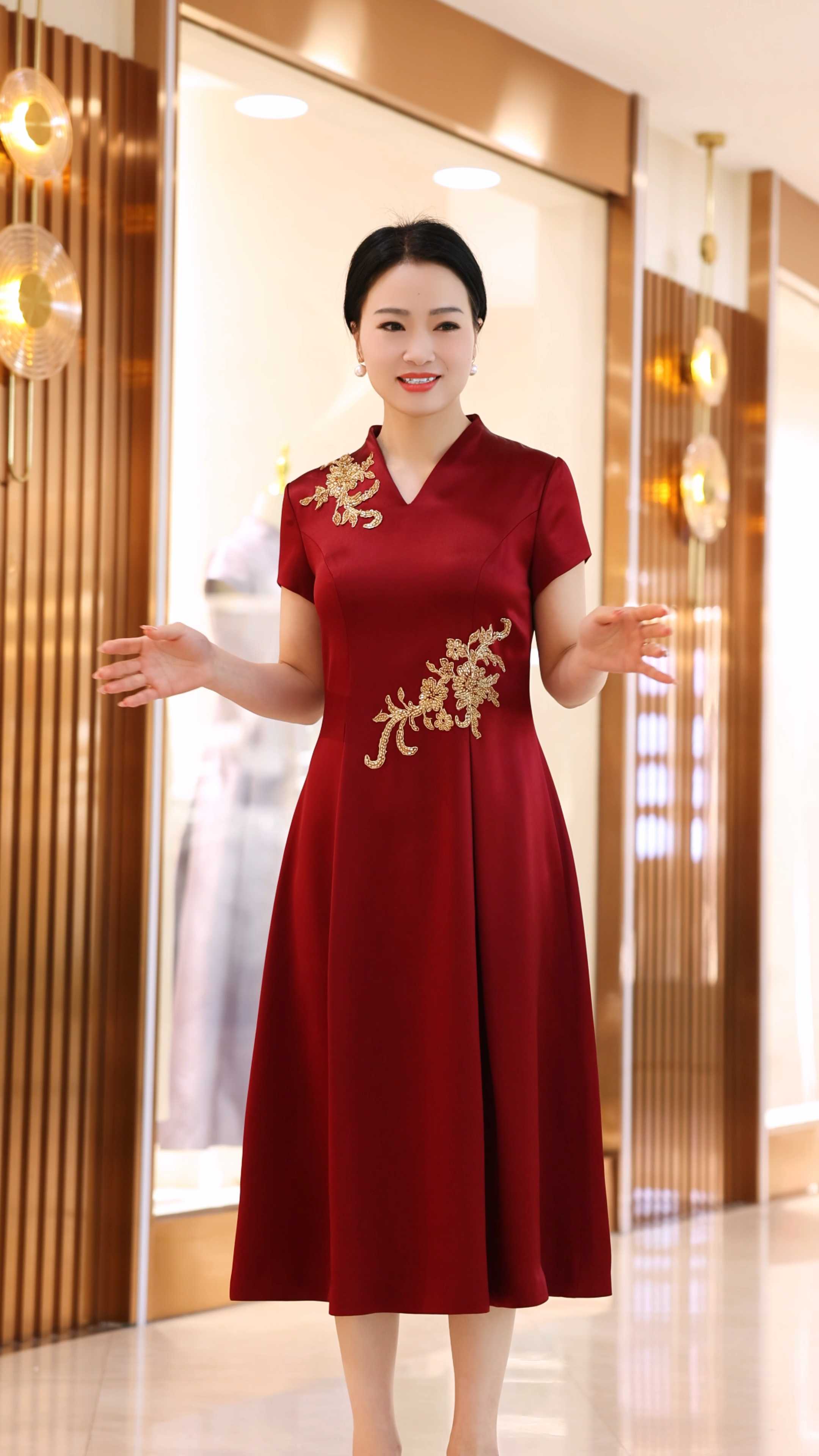 婚礼被喜妈妈惊艳了!高级感礼服 喜妈妈喜婆婆高级定制 婚礼 喜妈妈