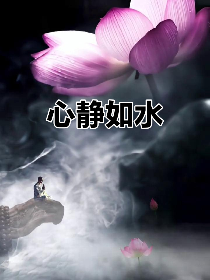 禅定是心如止水,对外界无执念,内心始终保持平静
