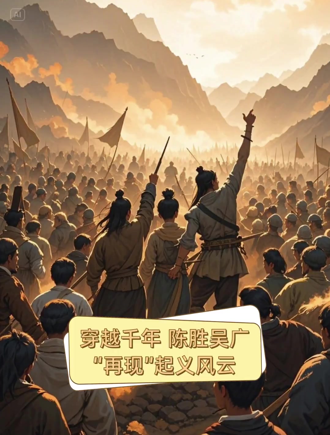 穿越千年,陈胜吴广"再现"起义风云