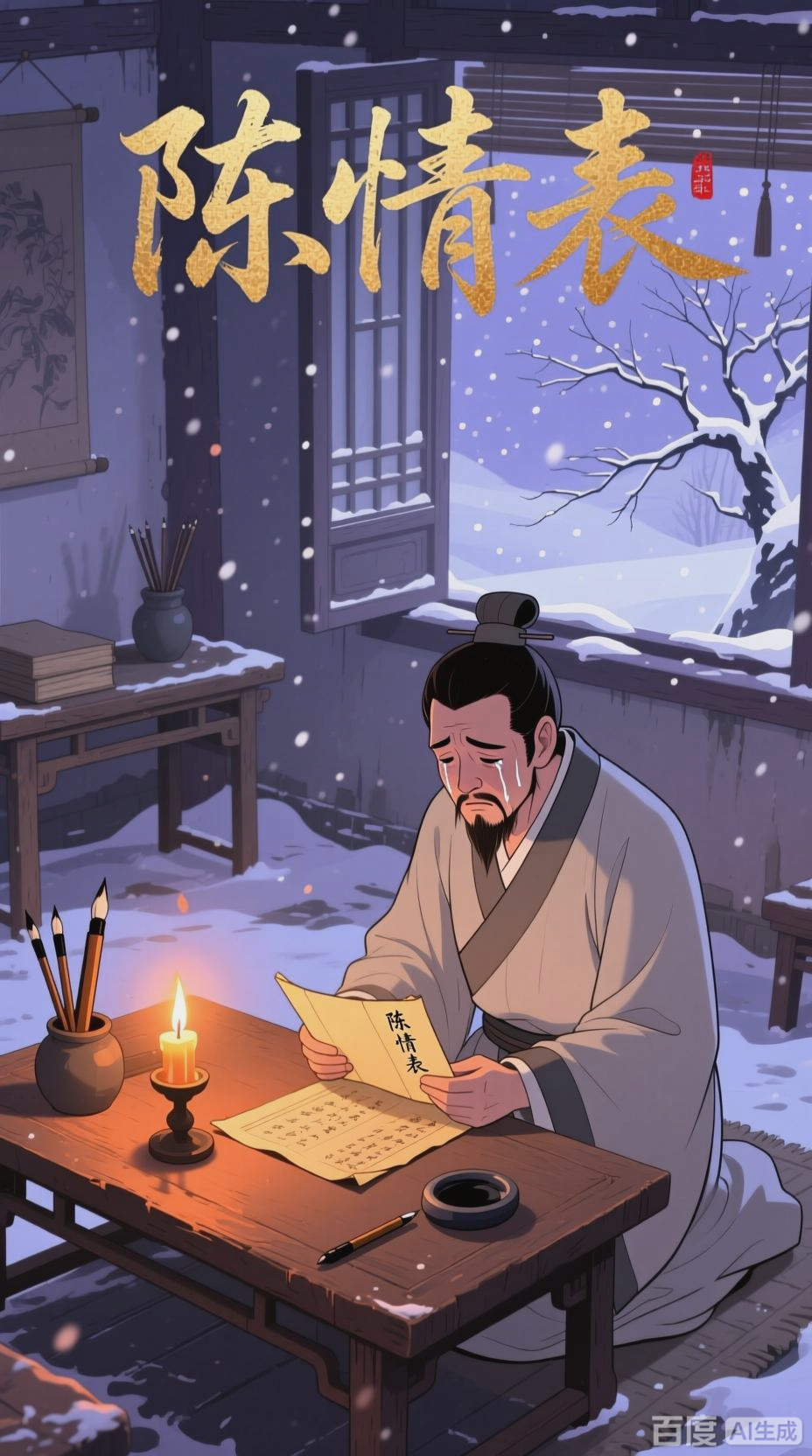 动画再现《陈情表》,孝道触动人心