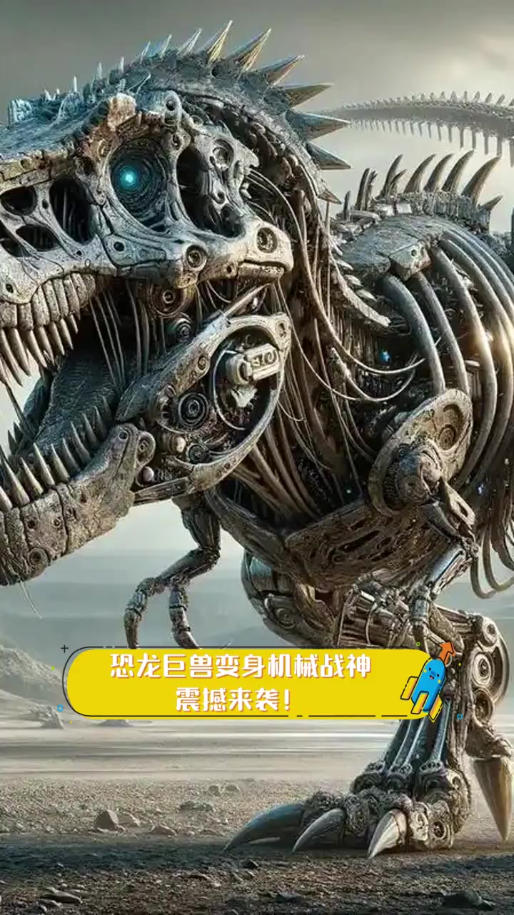 恐龙巨兽变身机械战神,震撼来袭!
