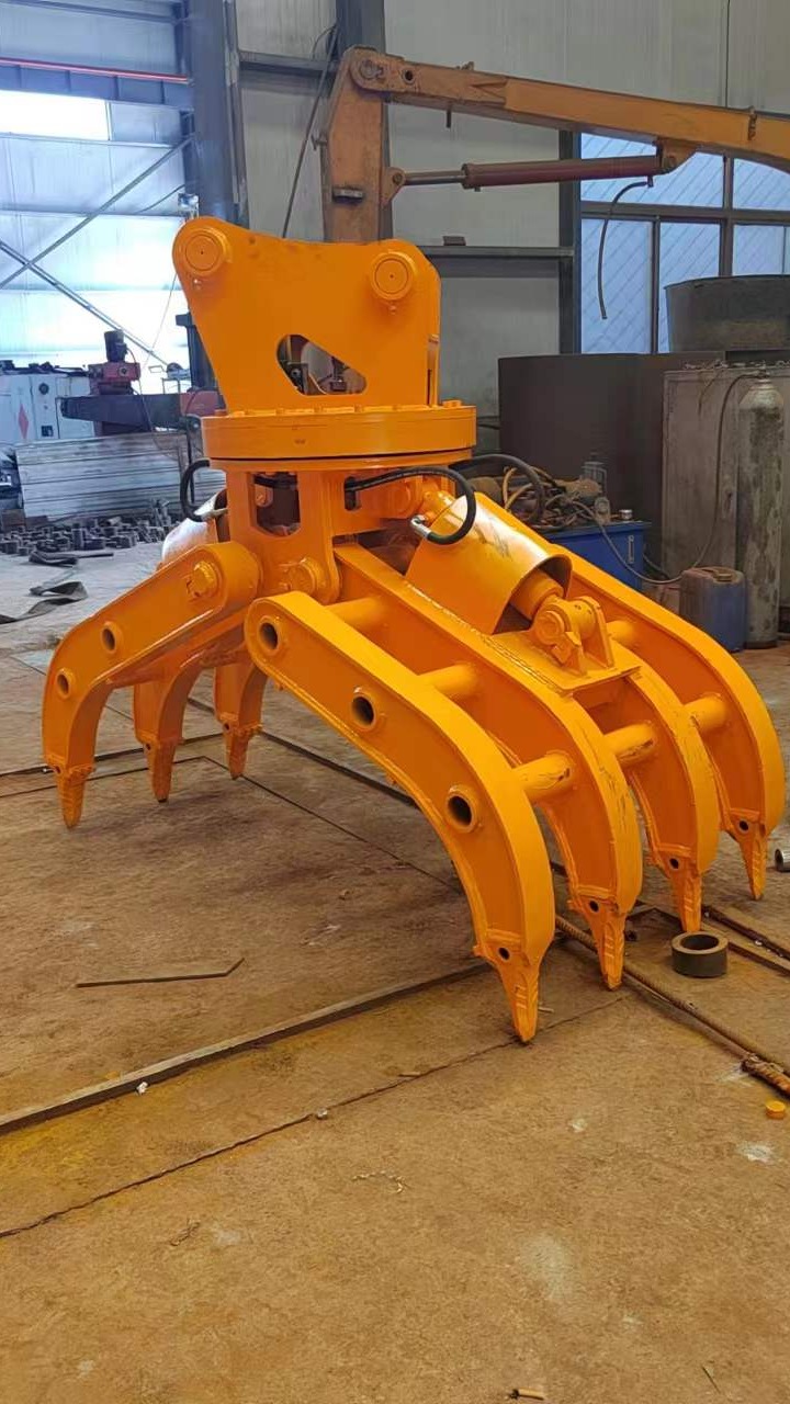 挖掘机液压抓钢机