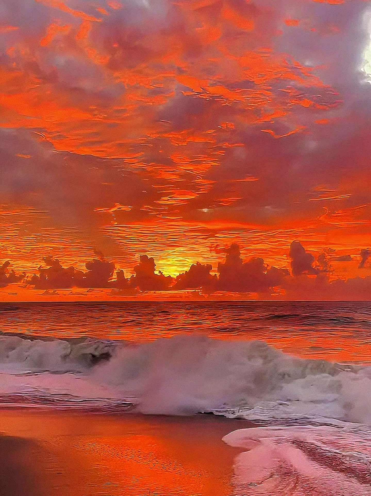 好看的夕阳当然分享给你啦9797 日落92 治愈系风景 好看的晚霞