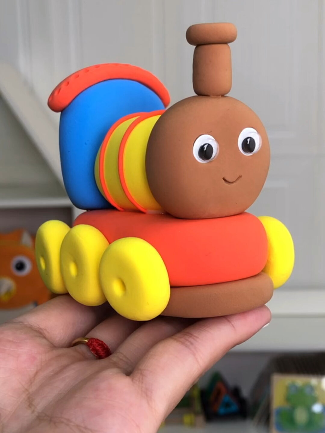 新手零基础托马斯小火车粘土教程