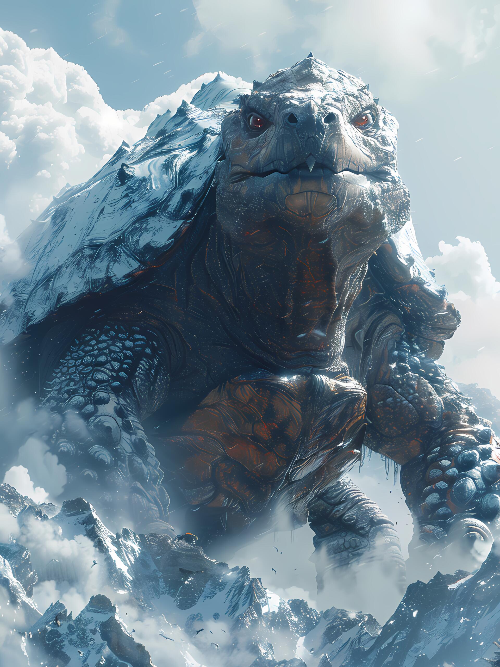 上古神话中实力最强的四大灵龟