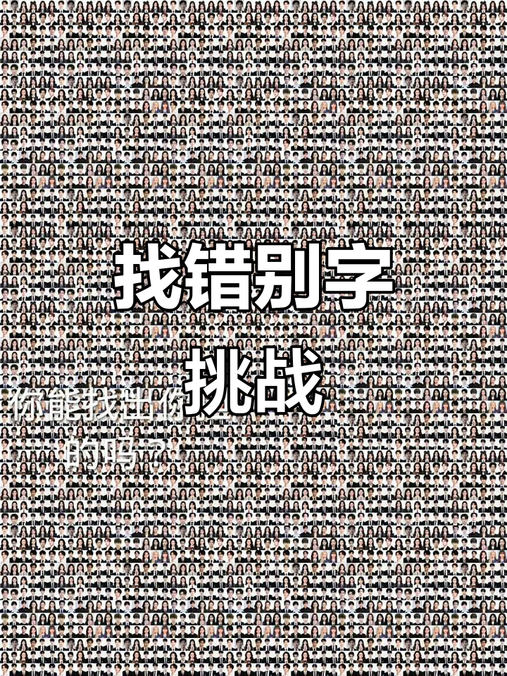 你能找出隐藏的"担"字吗?挑战视觉错觉!