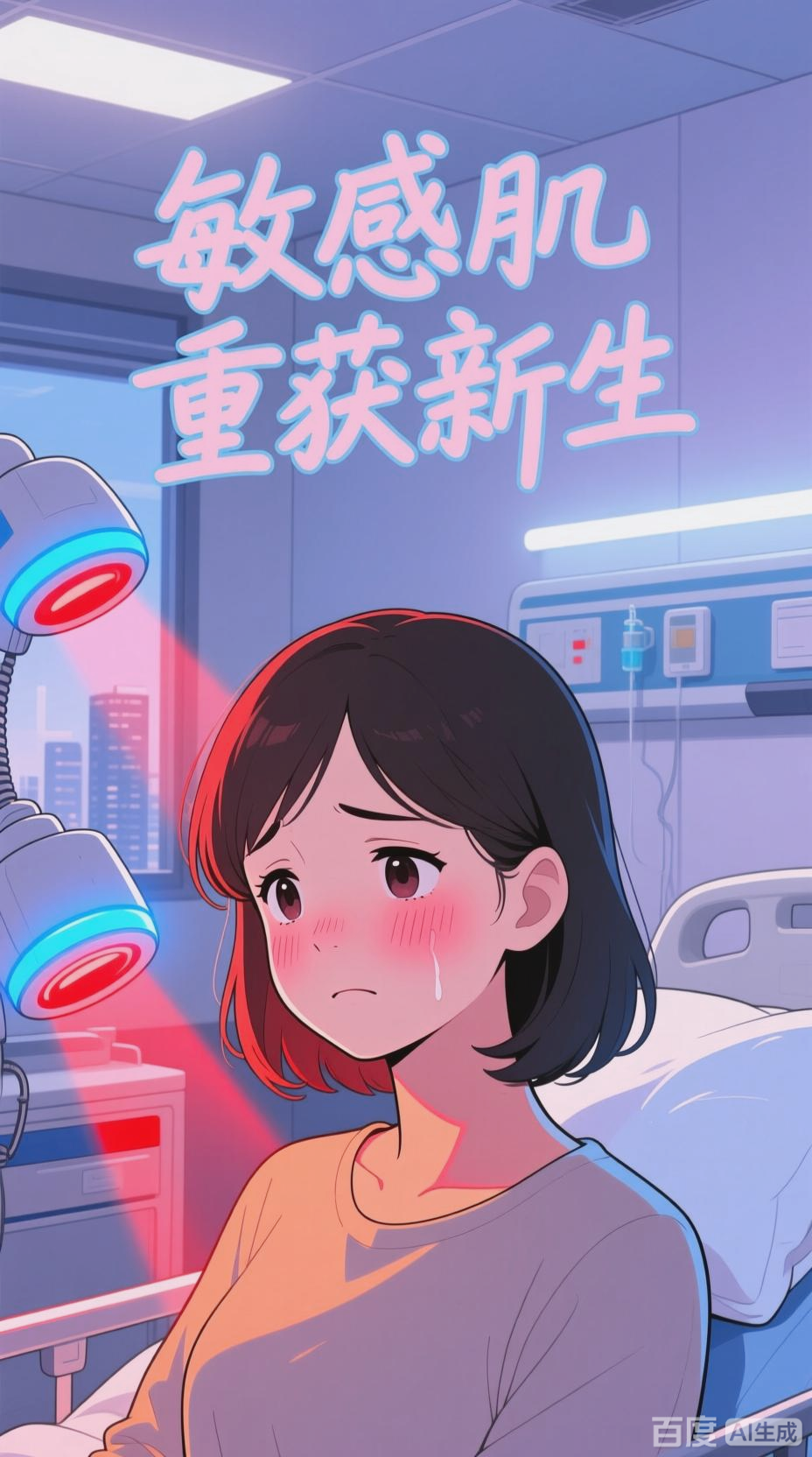 红蓝光治疗,重获肌肤新生