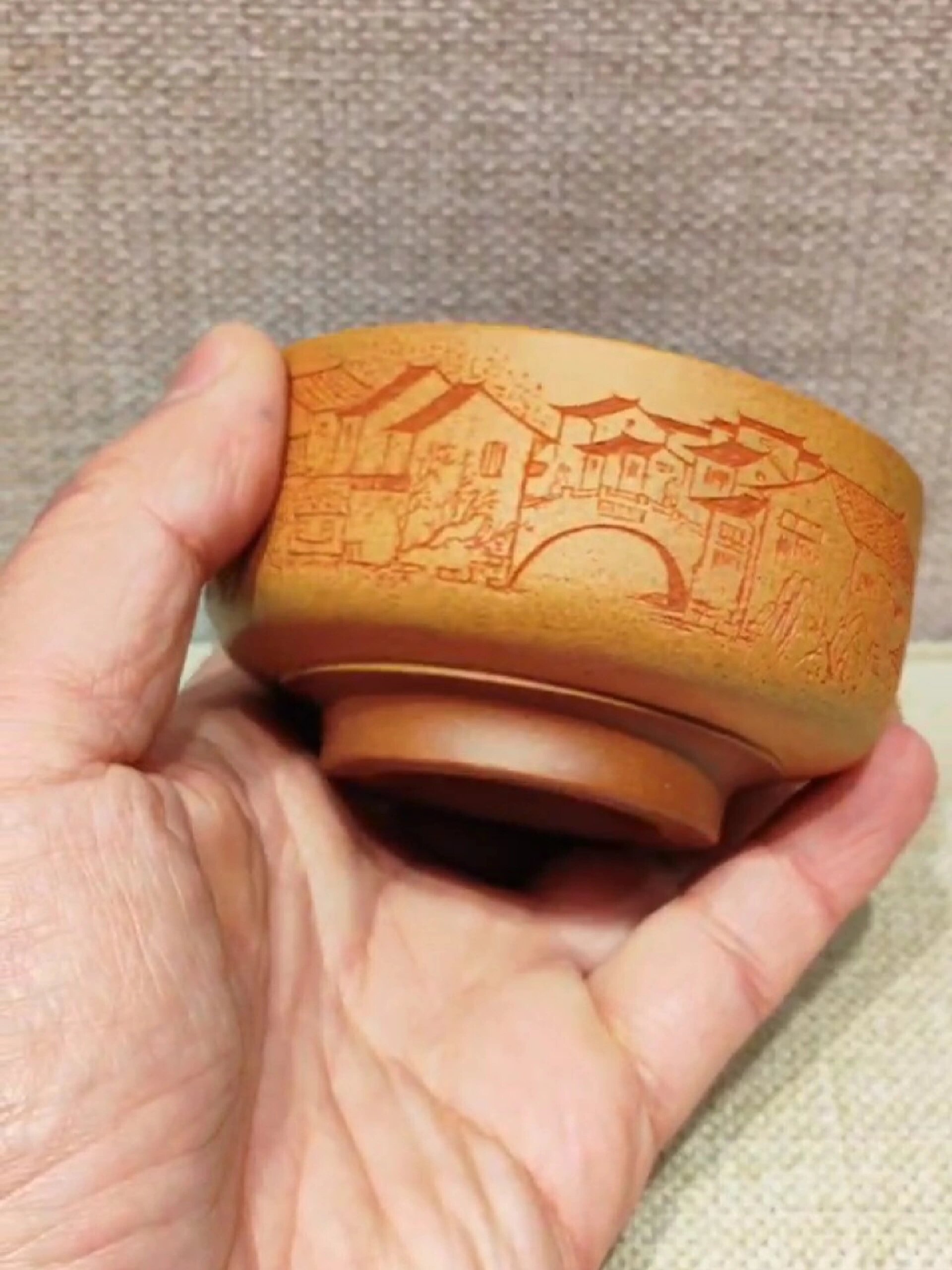 石丁紫砂杯石丁杯轮回遇见江南水乡主人杯