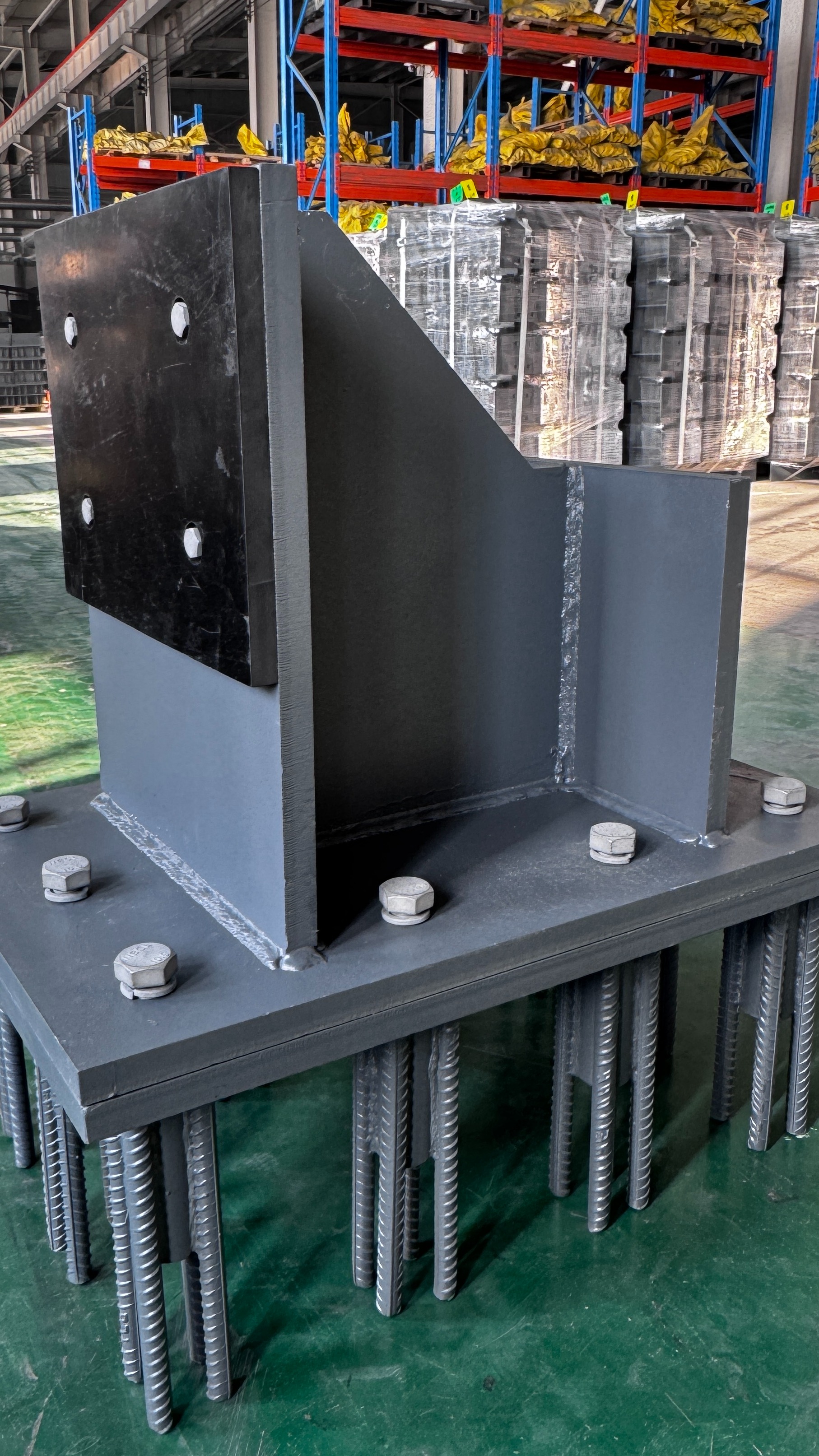 渗锌防落梁挡块 预埋