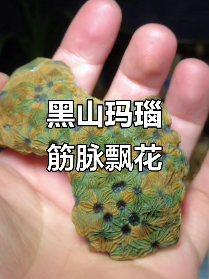 新疆黑山玛瑙:筋脉飘花,独特魅力