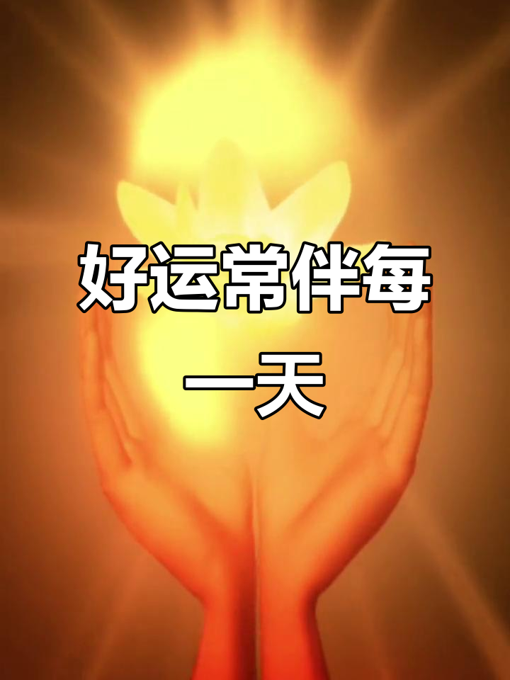 每天都有好运相伴,生活充满惊喜!