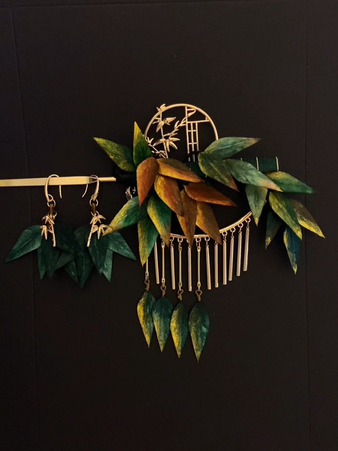 绒花|竹