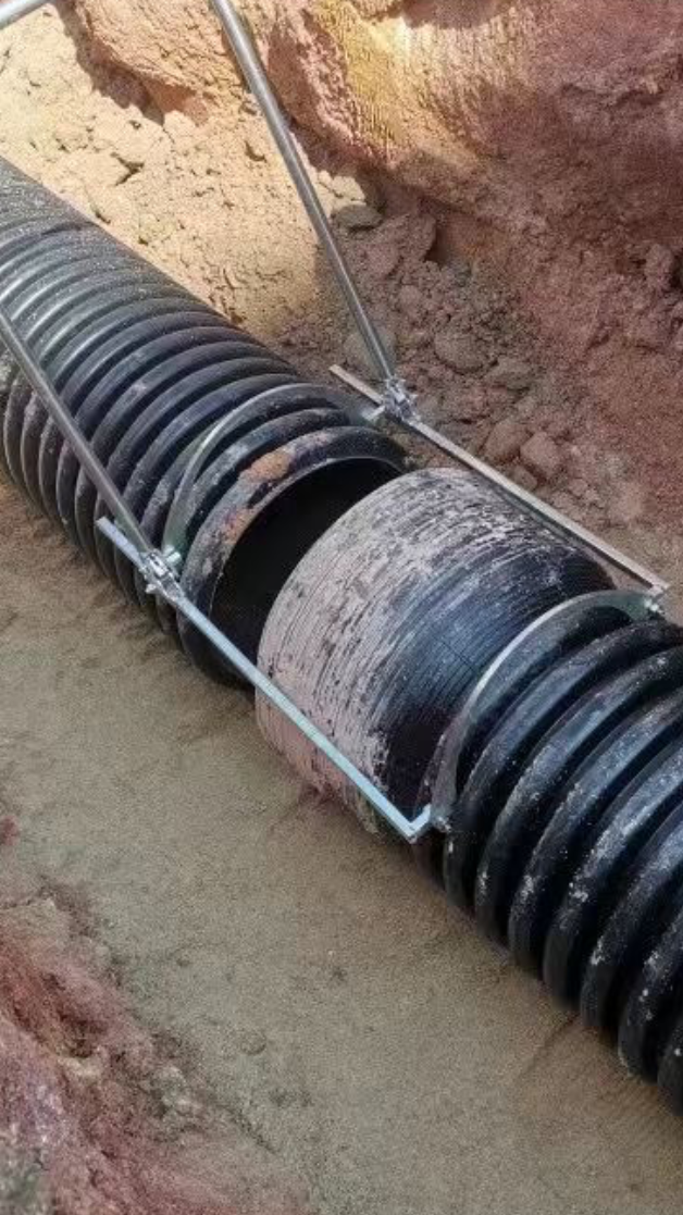 谁知道hdpe双壁波纹管连接方法