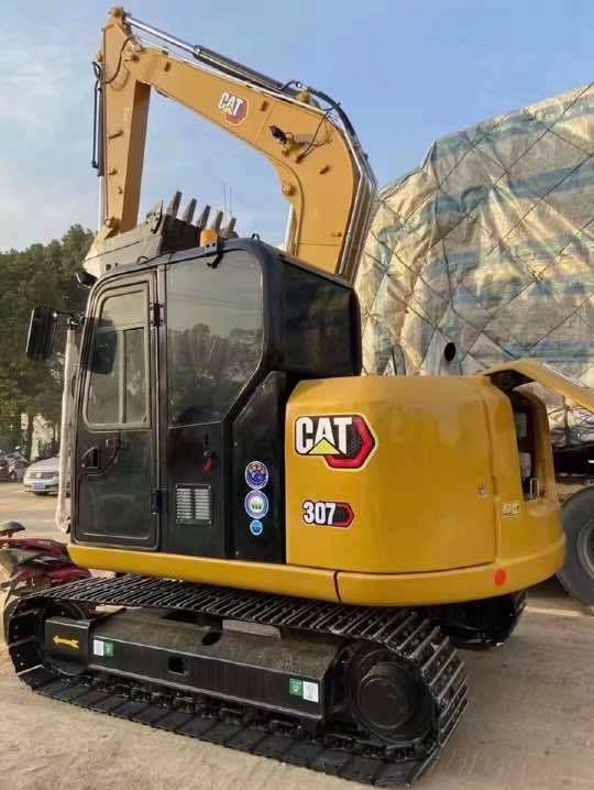 二手挖机 二手钩机 卡特307岁 挖掘机 现场实拍 支持全国发货-度小视