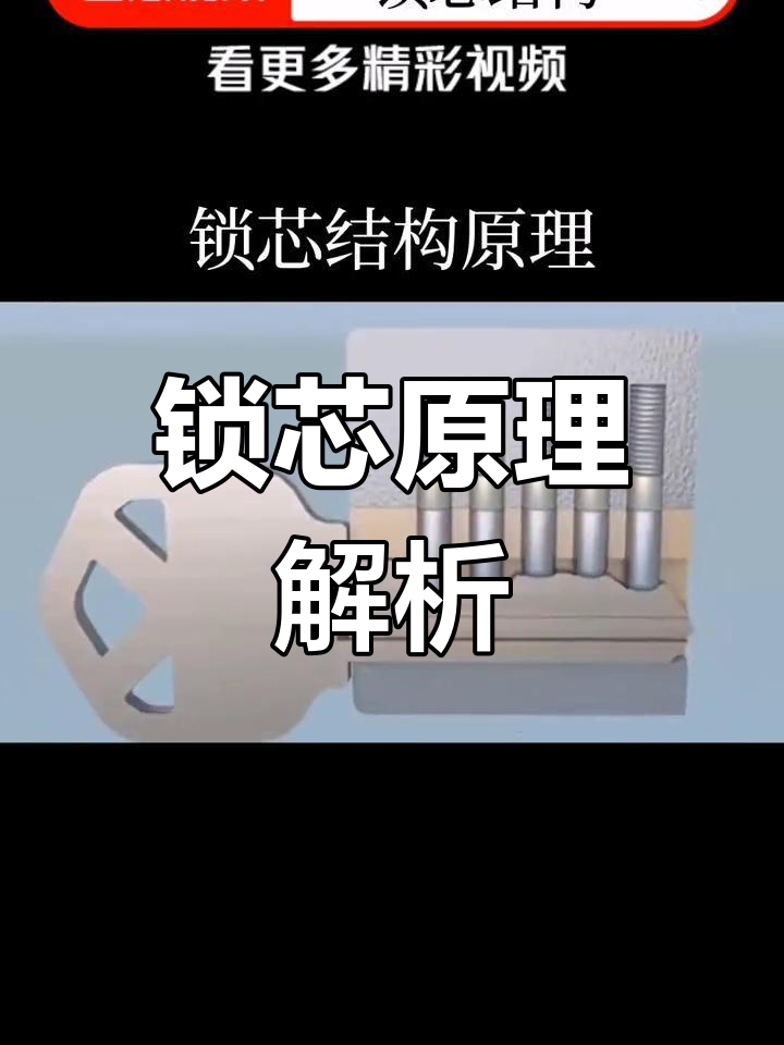 锁芯工作原理揭秘,机械结构大解析