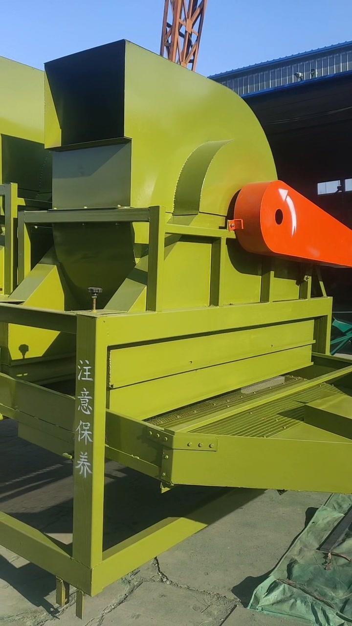 三风机玉米芯筛选机,风量足,筛选干净 荣轩大型玉米脱粒机 玉米芯吸皮