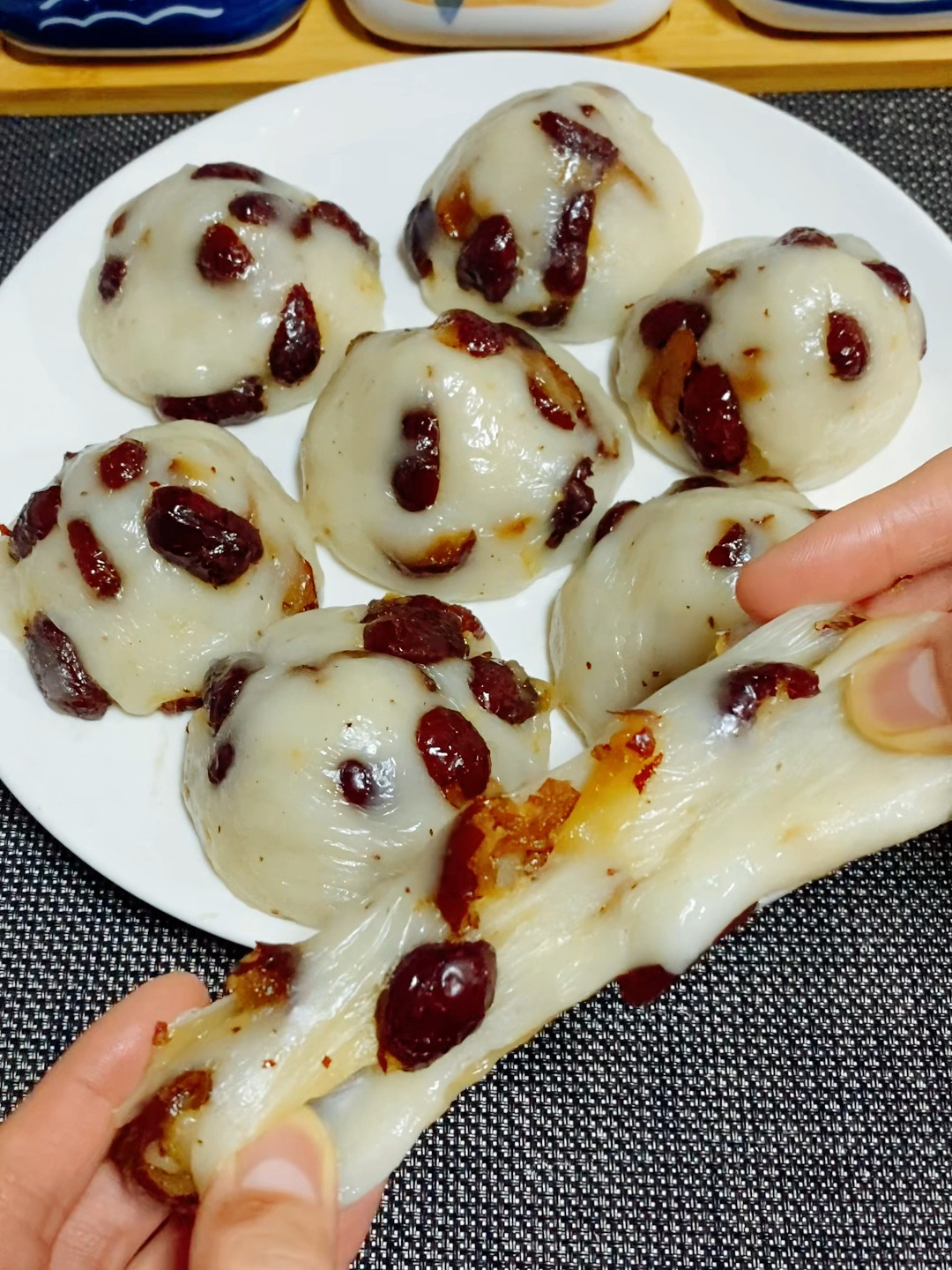 红枣糯米粘窝窝这样做,软糯香甜还不塌陷