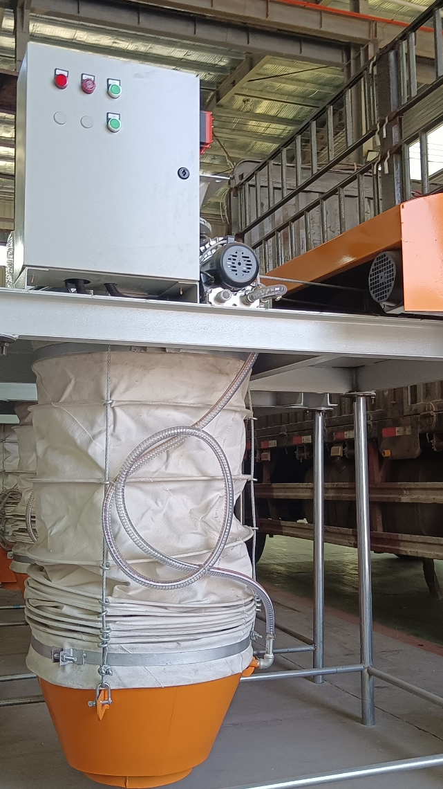 一鸣供应干粉水泥散装机煤灰粉料颗粒气力库底散装设备