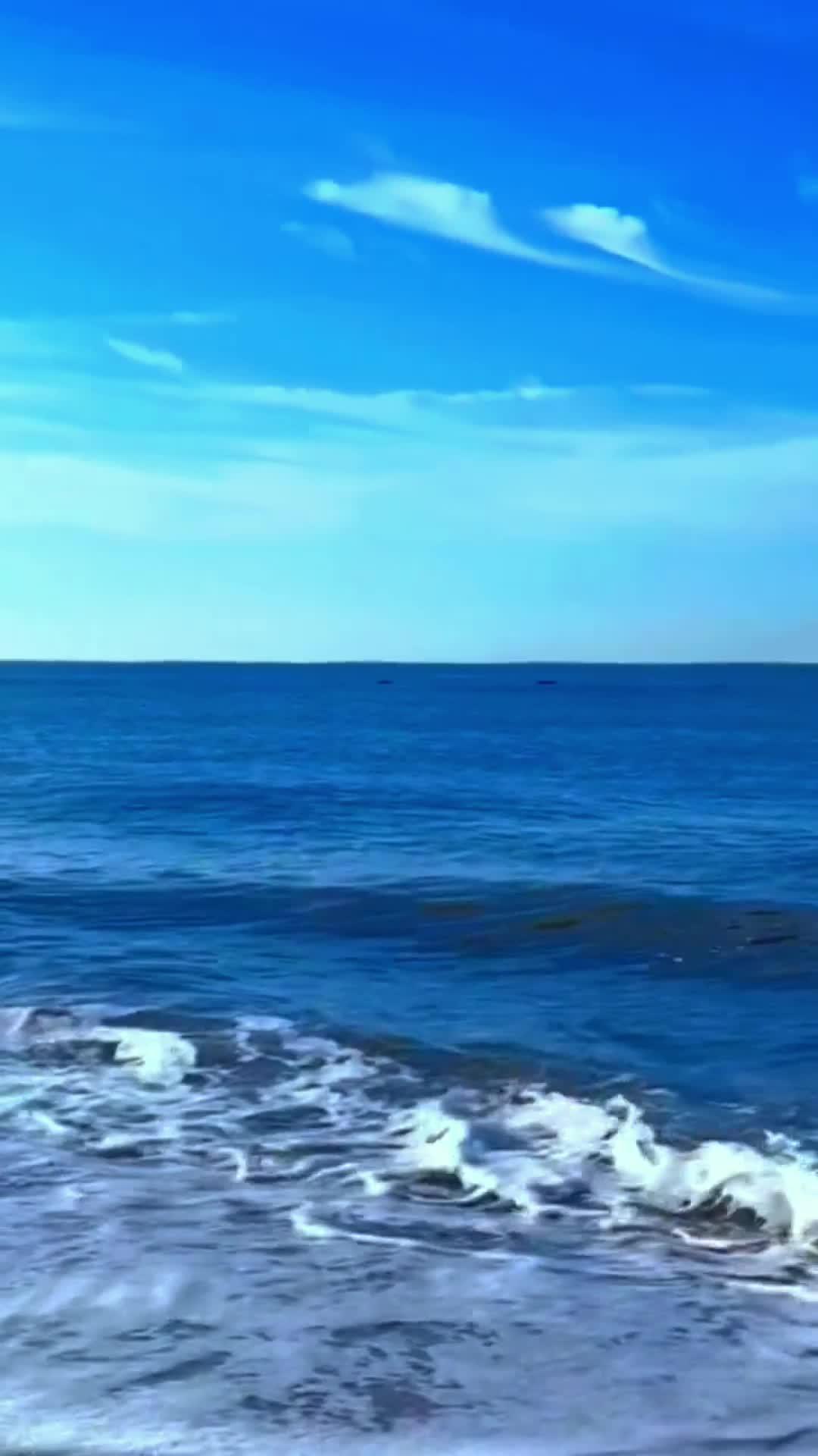 听海的声音,看海的波涛汹涌,将心放于天地间,所有的不知所措,都能释怀