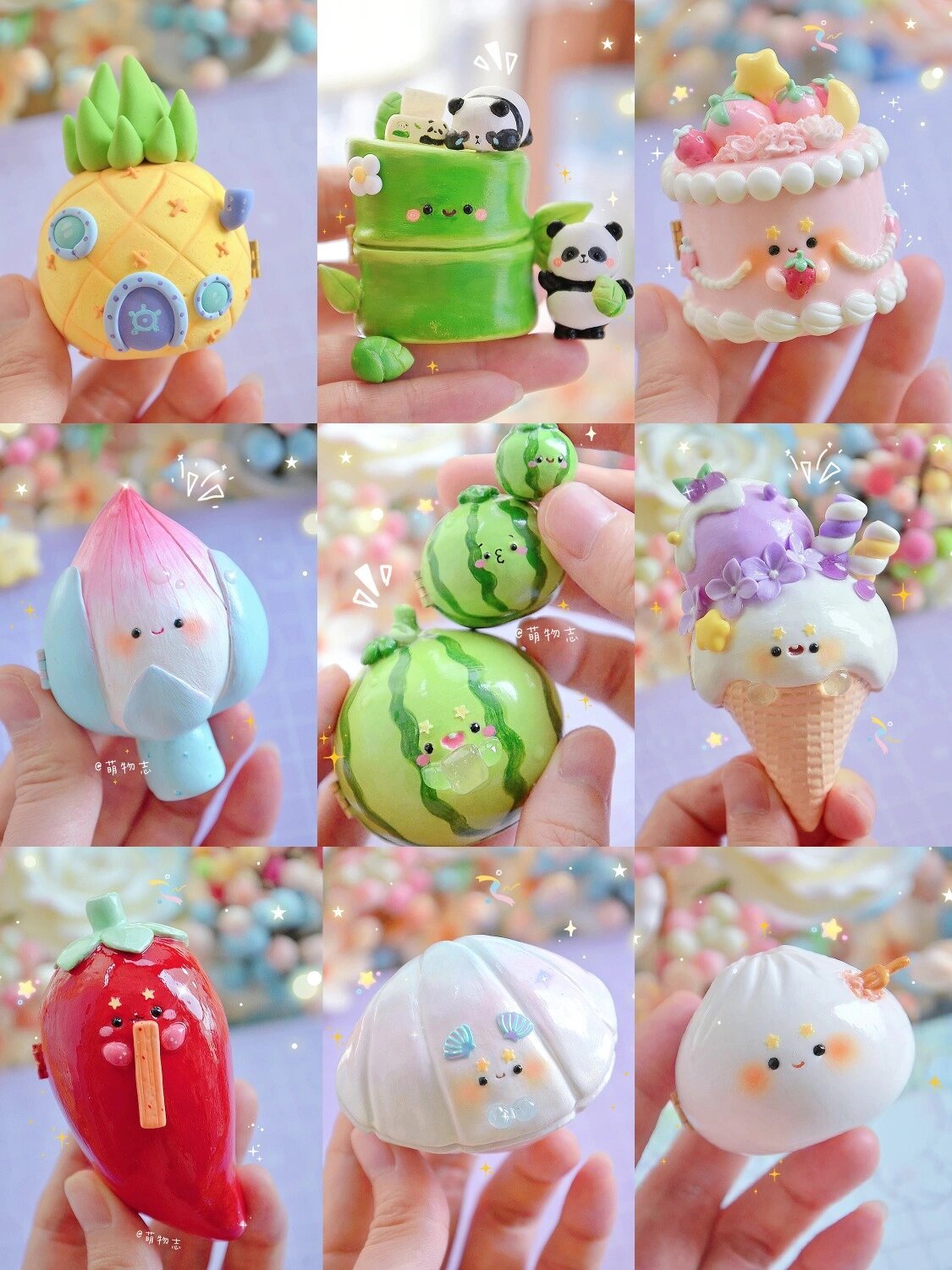 粘土打开系列合集有些东西一看就心情大好