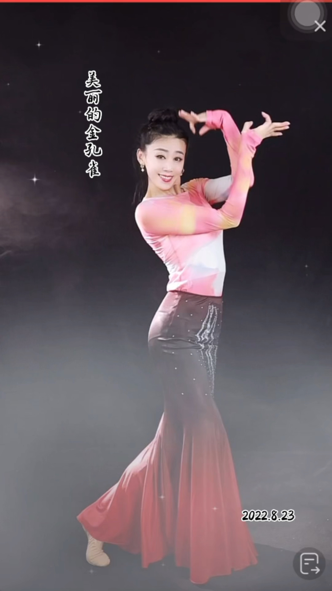 傣族舞《美丽的金孔雀》梓悦舞者