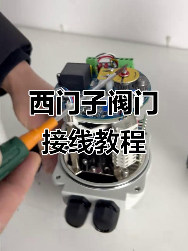 西门子电动调节蝶阀接线调试全解析:开关量与调节量的正确连接